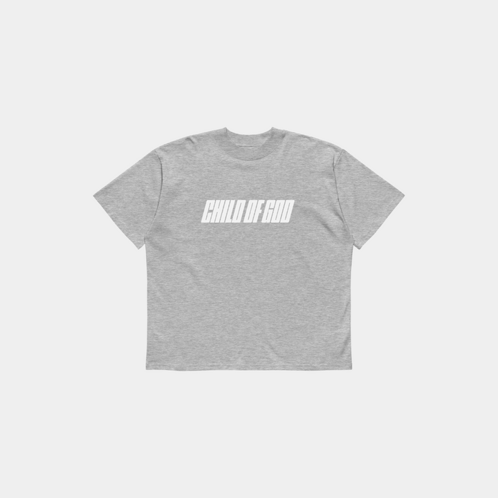 Child of God Oversized Gray T-Shirt