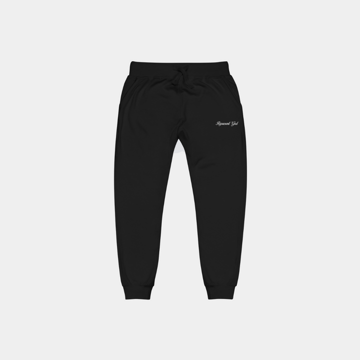Represent God Embroidered Fleece Sweatpants