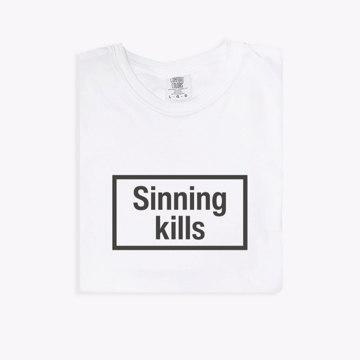 Sinning Kills Vintage Tee