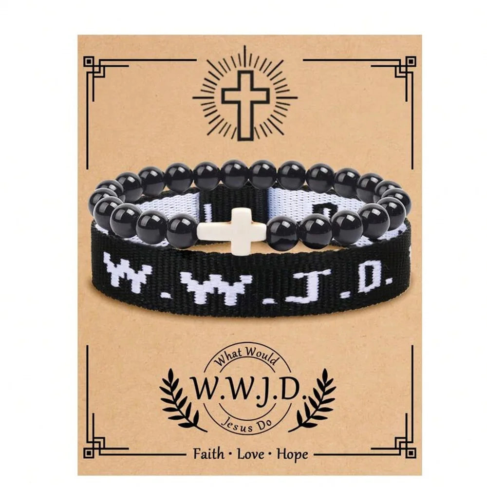 2pc WWJD Bracelets Pack