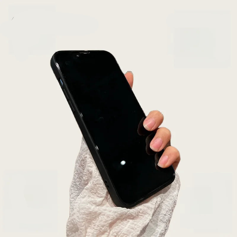 Cross Black iPhone Case