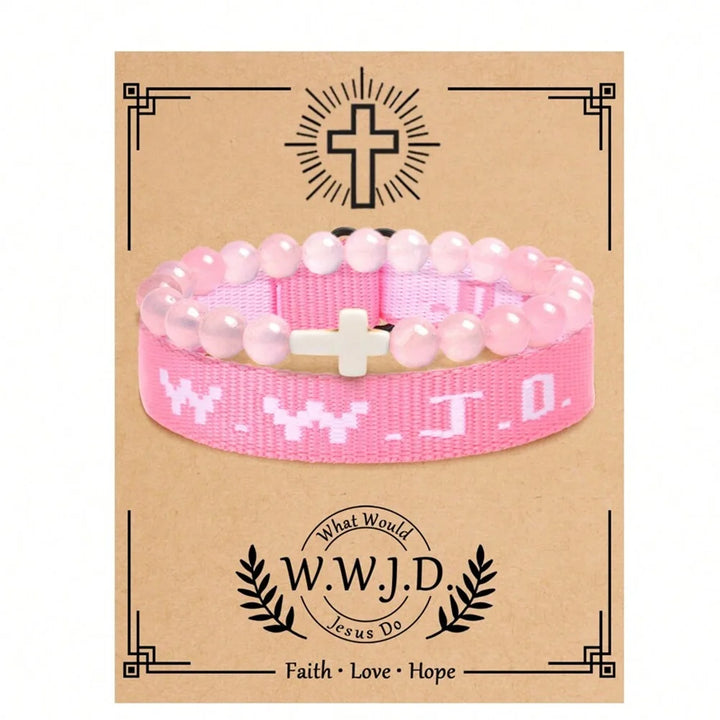 2pc WWJD Bracelets Pack