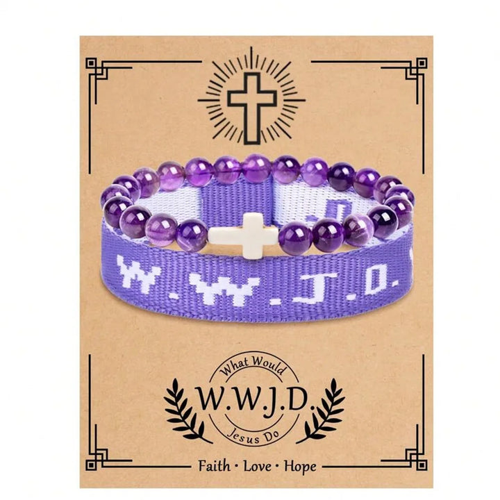 2pc WWJD Bracelets Pack