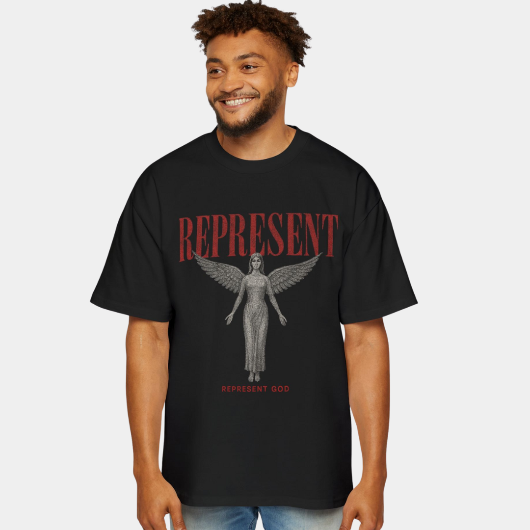 Represent God Angel Graphic T-Shirt