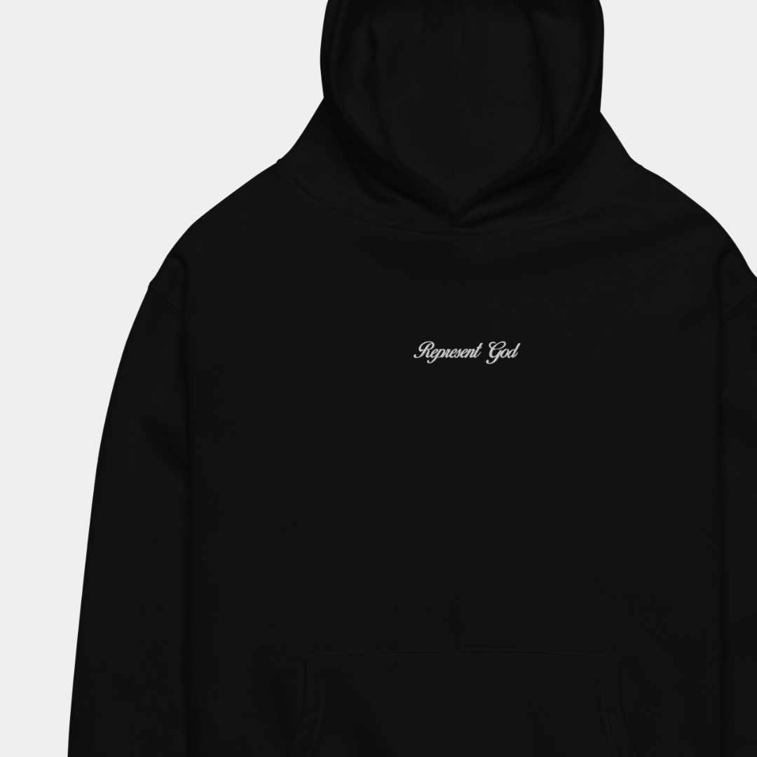 Born Again Represent God Hoodie