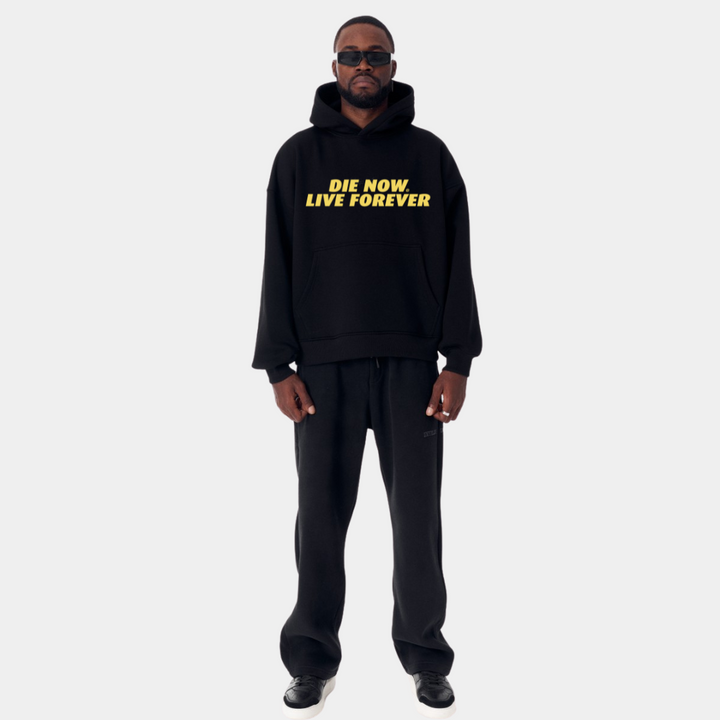 Die Now Live Forever Oversized hoodie