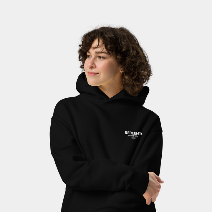 Redeemed Saints Club Oversized Hoodie