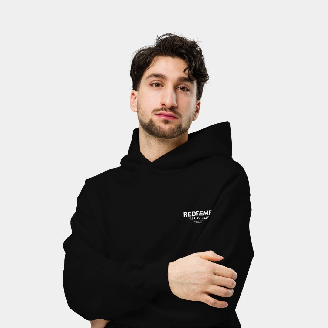Redeemed Saints Club Oversized Hoodie
