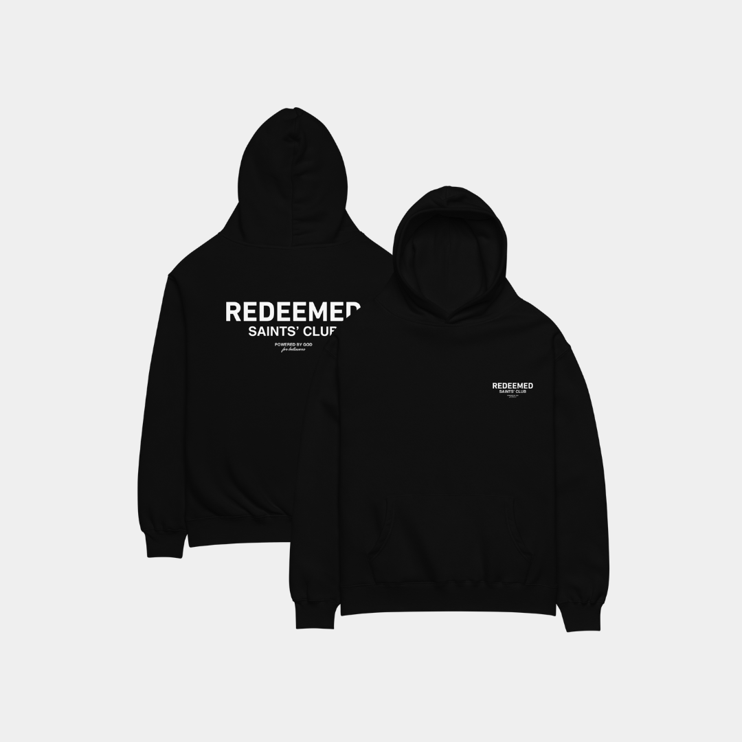 Redeemed Saints Club Oversized Hoodie