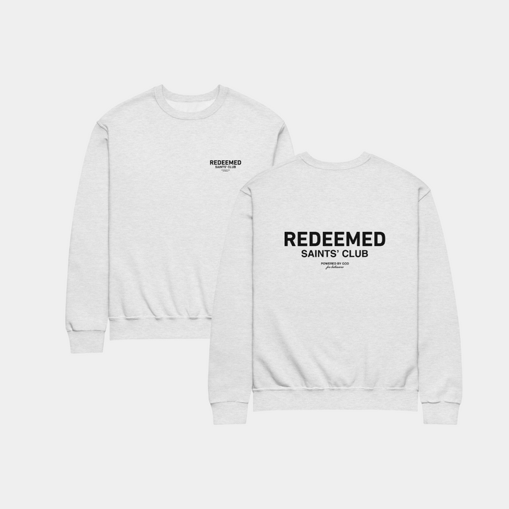 Redeemed Saints Club Crew Neck Sweatshirt