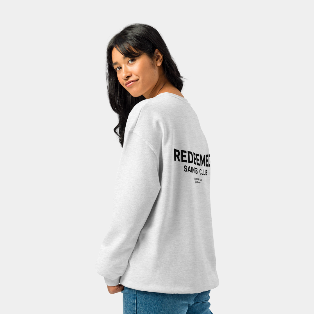 Redeemed Saints Club Crew Neck Sweatshirt