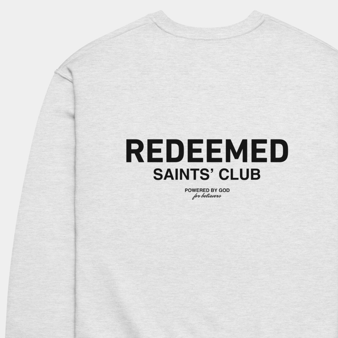 Redeemed Saints Club Crew Neck Sweatshirt